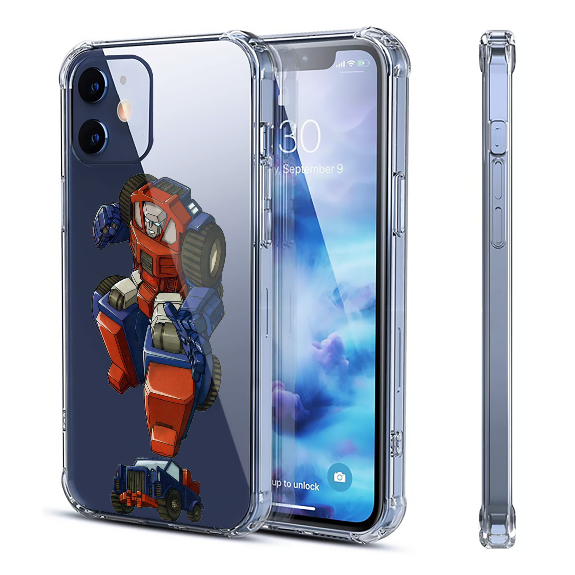 （画像用）  【iPhone 12シリーズ対応】透明スマホケース（クリアソフトケース）